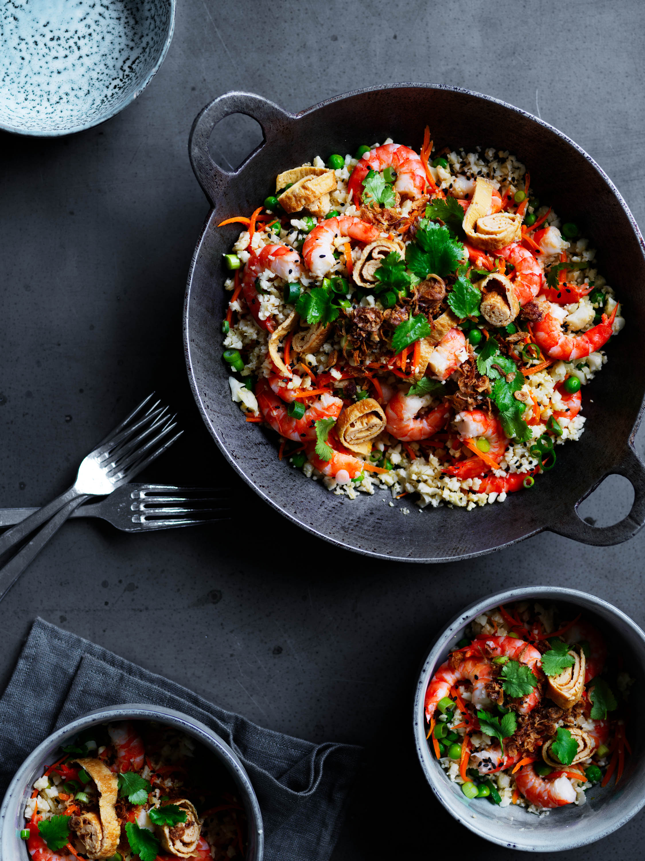 cauliflower ‘fried rice’